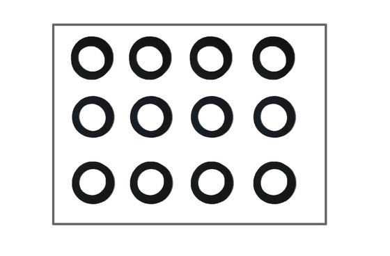 A lente selada que protege a espuma cortando é aplicada à câmera